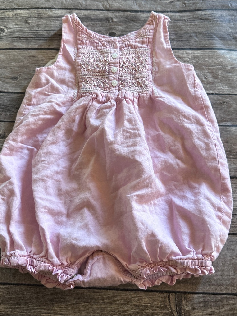 Ralph lauren pink bubble vguc 9m